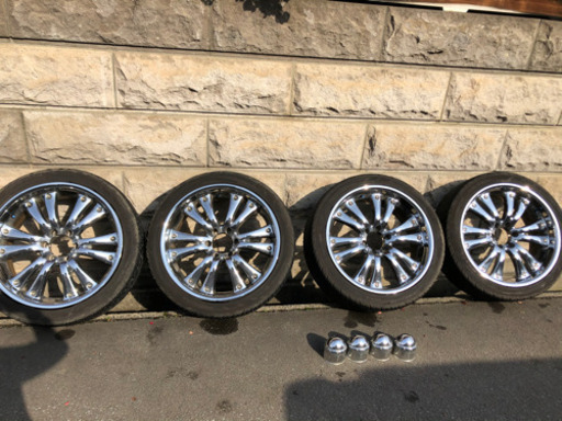 22インチタイヤホイールバリ山