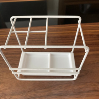 ニトリ食器水切り　歯ブラシスタンド　コップスタンド　３点セットの画像