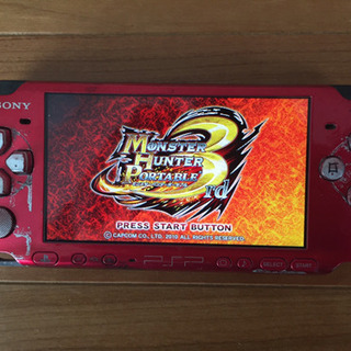 PSP3000（ソフト4本付き、モーハンあります）