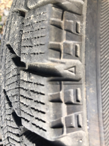 軽用スタッドレス145/80R13中古ホイール付き