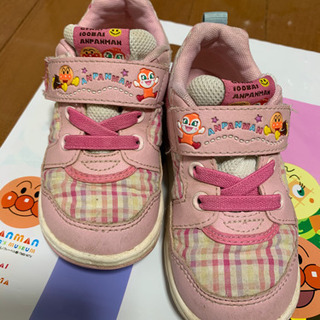 美品　それいけ！アンパンマン ピンクスニーカーの画像