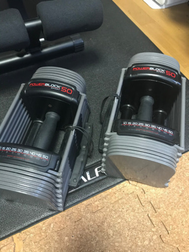 純正品　パワーブロックSP50 23kg×2 ベンチセット