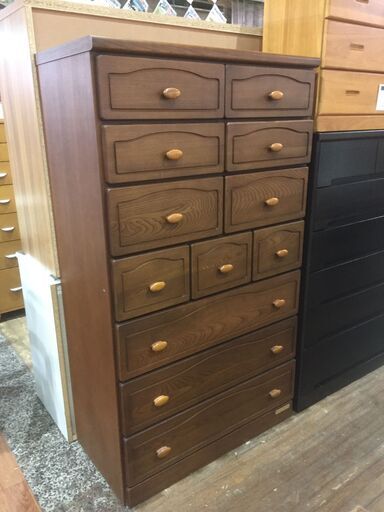 コスガ家具　7段チェスト