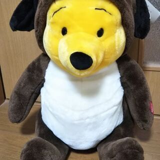 犬の着ぐるみプーさん