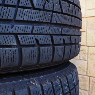 値下げ：中古 スタッドレス＋アルミホイール 4本 （日産ノートで使用）の画像