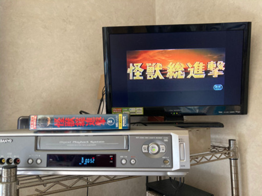動作確認済VHSビデオデッキ＋ビデオ各種