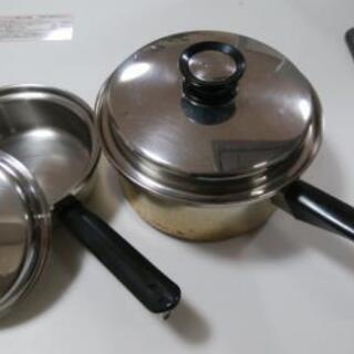 無水鍋 Amway Queen 小中ソースパン USED