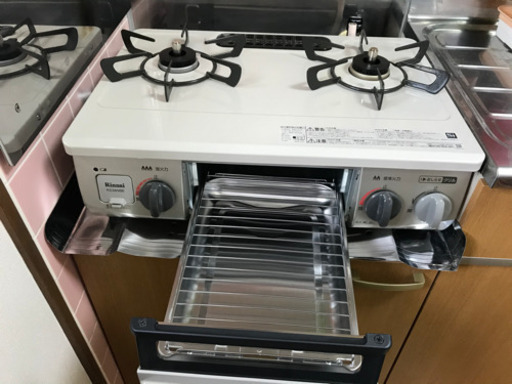 ほぼ新品　ガスコンロ(那覇・浦添限定)