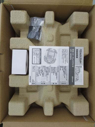 ■日立工機 14.4V 18V共用 コードレスラジオ 充電式 Bluetooth機能搭載 AC100V使用可★UR18DSDL