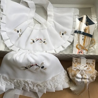 お宮参り　４点セット　斉藤商店　犬張子印