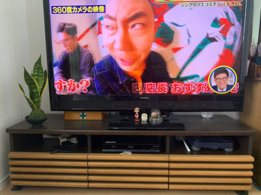 【ブルーレイ HDD 録画内蔵】55型 三菱 REAL 高画質液晶テレビ