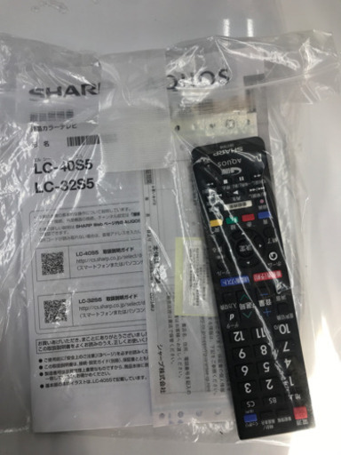 SHARP シャープ LC-40S5 2018年製 40型 液晶テレビ