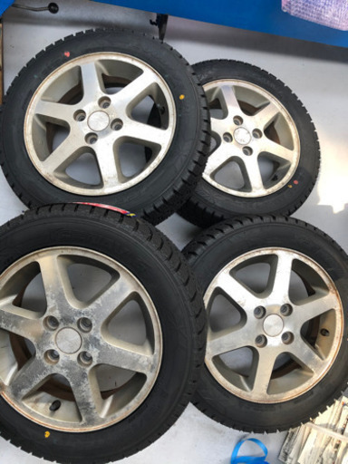 スズキ　純正アルミ　新品スタッドレスタイヤ４本セット