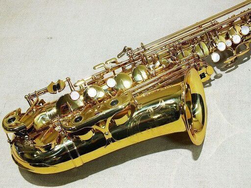 【苫小牧バナナ】ヤナギサワ/YANAGISAWA エントリーモデル アルトサックス A-50 彫刻模様入り ハードケース付き 音出しO