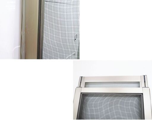 川口技研 OKスライド網戸 Mサイズ 窓用網戸 換気用網戸 幅34×高さ88～141㎝ 苫小牧西店