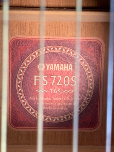 [YAMAHA/ヤマハ] アコースティックギター/アコギ FS720S (付属品あり)