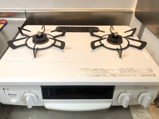 リンナイ　プロパンガス　美品　グリル未使用