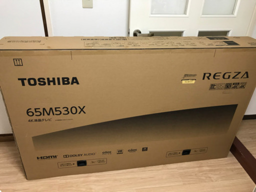 【新品未開封】TOSHIBA 東芝 レグザ 65型 4K HDR 液晶テレビ 65M530X REGZA 65インチ