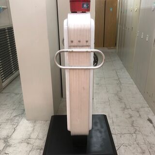 中古　両面 照明看板 キャスター付き 置型 自立式 カンバン 電飾スタンド看板 サインスタンド 行燈看板　パトライト付　大型看板　愛知　岐阜　一宮市　グッドプライス一宮の画像