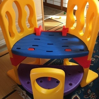 最終価格　Little tikes リトルタイクス　滑り台の画像