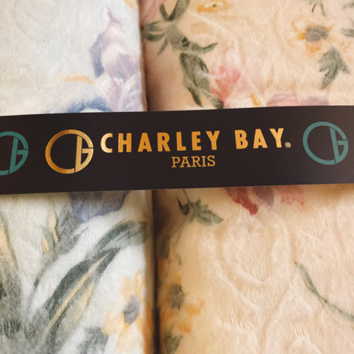 Charley bay Paris ペア毛布