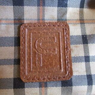 DAKS? カバン カントリーチェック 難ありの画像