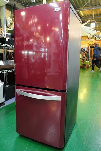 2ドア冷蔵庫 ハイアール Haier JR-NF140K 2016年製。清掃・動作確認済。当店の不具合時返金保証3ヶ月付き。