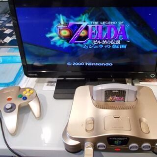 ニンテンドー64 本体 ソフト9本 NUS-001 限定色 ゴールド