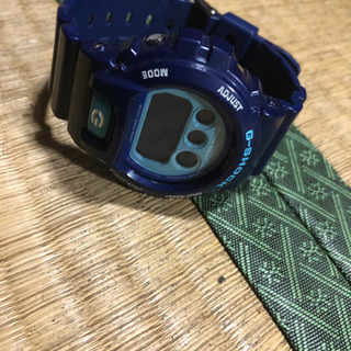希少 G-SHOCK DW-6900CC クレイジーカラーズ 青ブルーの画像