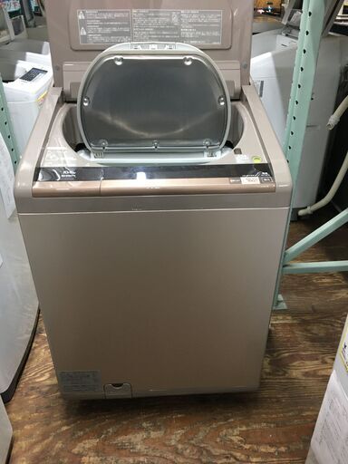 HITACHI 洗濯容量10kg乾燥容量64kg洗濯機　BW-D10XTV