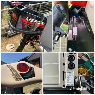 トレーラー付き アルミボート バスボート 軽トレーラー新車1年未満 ボートと別売り要相談ありの画像