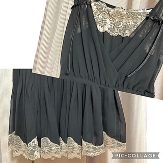 【レア・美品★】Rouge vif レディなワンピース ドレスの画像