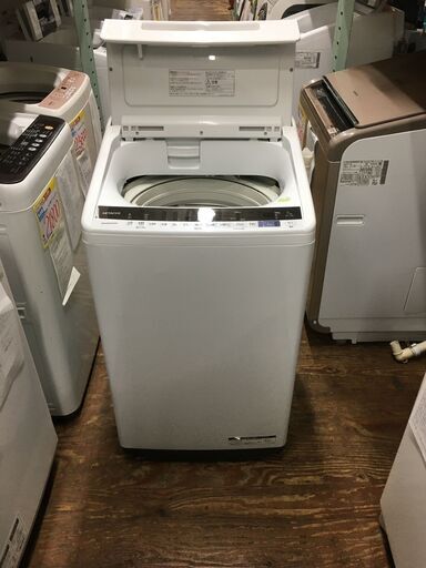 HITACHI 洗濯容量7.0kg洗濯機　BW-V70E　高年式！　今年中自社配達無料！