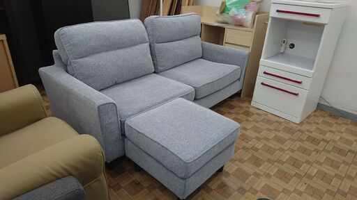 トレファク花小金井店】IDC/オットマン/ホワイト/黒ずみ有/中古家具 トレファク花小金井店】IDC/オットマン/ホワイト/黒ずみ有/中古家具