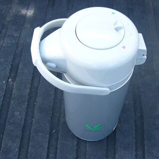 あげます　ガラス製卓上用魔法瓶2.16リットル　未使用品①