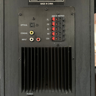 5.1chホームシアターセットの画像