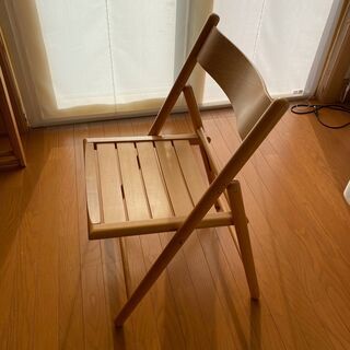 無印良品　折りたたみ椅子の画像