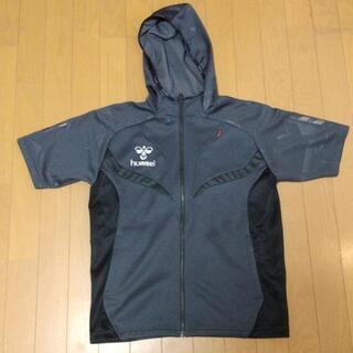 値下げしました！●hummel● 半袖ジャージパーカー