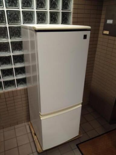 広島市内配送無料　SHARP シャープ SJ-17E9-KB 2ドア冷蔵庫 167L 2012年製 ノンフロン ホワイト