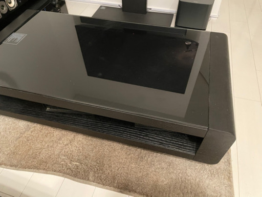 ニトリ　センターテーブル ベルネ F  BK