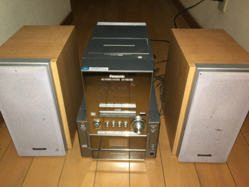 Panasonic CD/MD/カセットステレオ