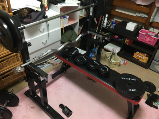 ベンチプレス100キロセット