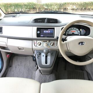 H21年式　スバル　ステラ　L　走行41700ｋｍ　ナビ　TV　ETC　キーレス　車検２年取得+法令点検整備等込みの画像