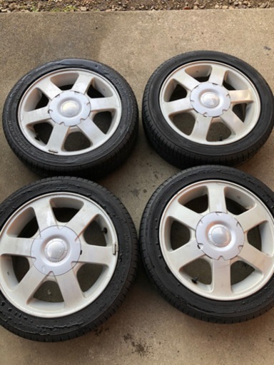 【お得！！！】三菱純正14インチホイールセット