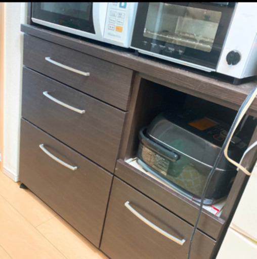 【お取引相手決定】ニトリ カップボード 1年使用