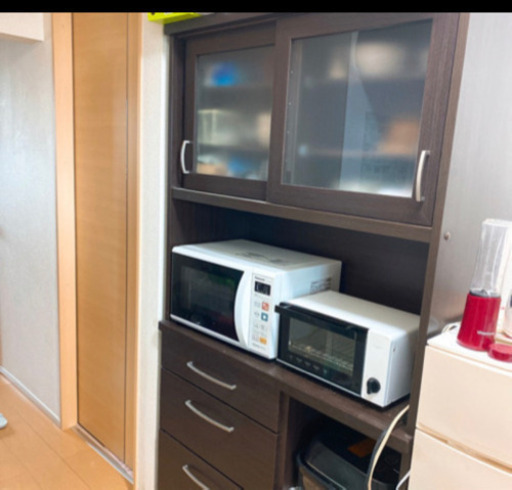 【お取引相手決定】ニトリ カップボード 1年使用