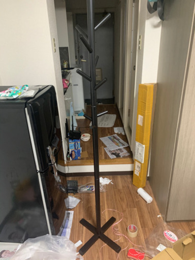 インテリアにもぴったり！ポールハンガ
