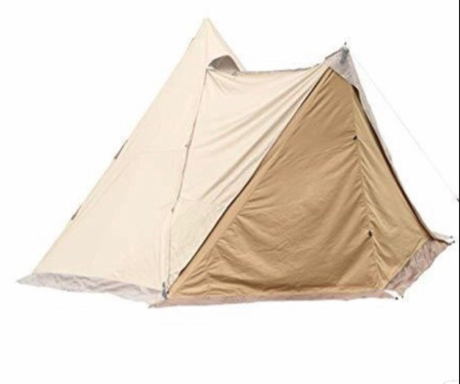 新品　テンマク ワンポール用　フロントフラップ　サンドカラー