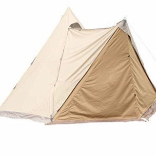 新品　テンマク ワンポール用　フロントフラップ　サンドカラー