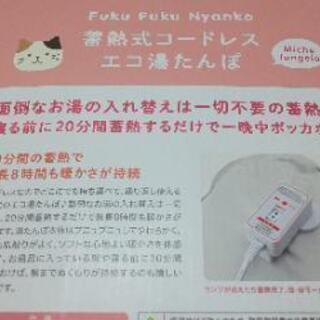 【未使用品】蓄熱式湯たんぽ(Fuku Fuku Nyanko)

の画像